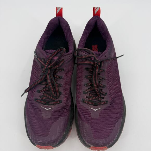 HOKA ONE ONE Challenger ATR 5 Cushioned Running Shoe Womens Size 9.5 Purple - Picture 1 of 9